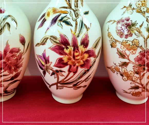 Porcelán Zsolnay váza